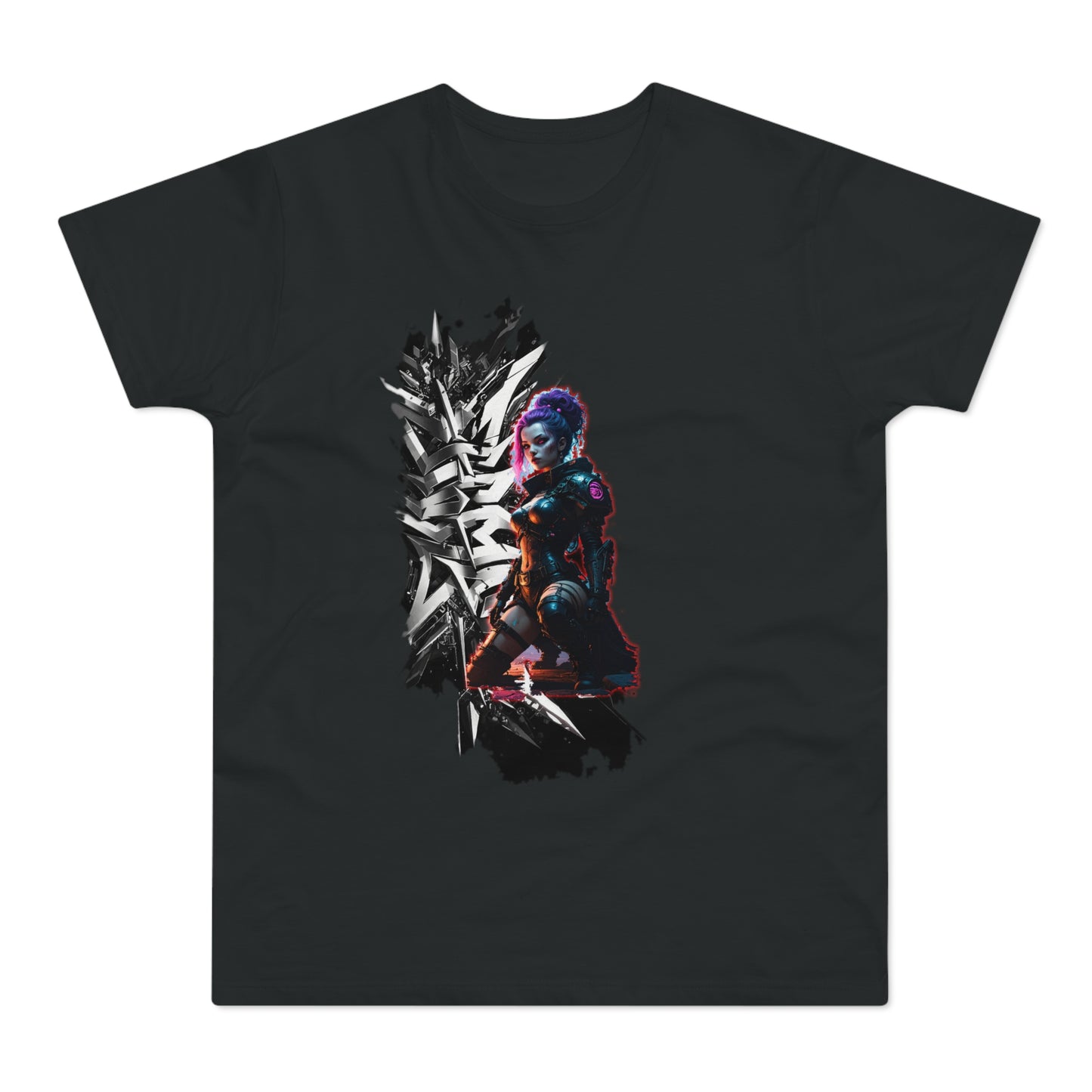 Unisex Graphic T-Shirt Featuring Bold Illustration, Streetwear Style Tee, Trendy Casual Wear, Perfect Gift for Graphic Art Lovers
