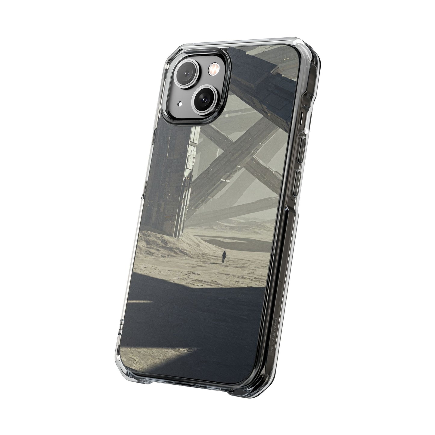 Magnetic Clear Impact Cases - Aesthetic Phone Protection, Unique Gift for Tech Lovers, Sleek Design for Minimalists