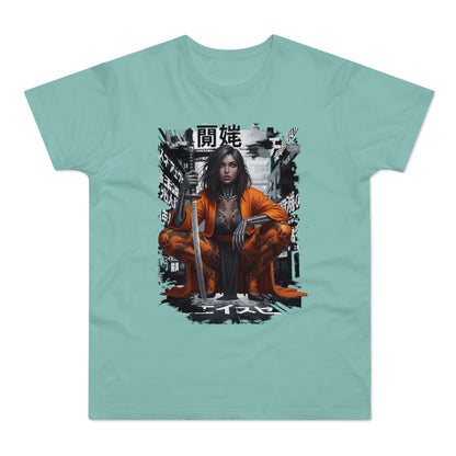 Urban Samurai Unisex T-shirt, Graphic Tee for Anime Fans, Streetwear Fashion, Unique Gift for Birthdays, Casual Wear