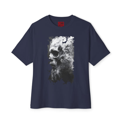 Edgy Oversized Graphic Tee | Casual Streetwear, Unisex T-Shirt, Skull Design, Gifts for Him/Her, Everyday Wear