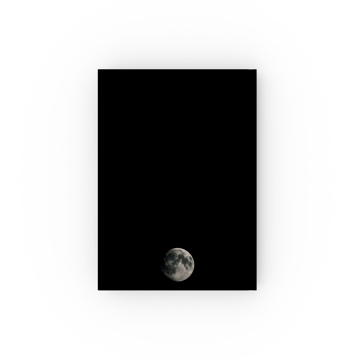 Moonlit Hard Backed Journal for Dreamers, Writing, Self-Reflection, Gift for Women, Night Sky Lovers, Inspiring Notebook