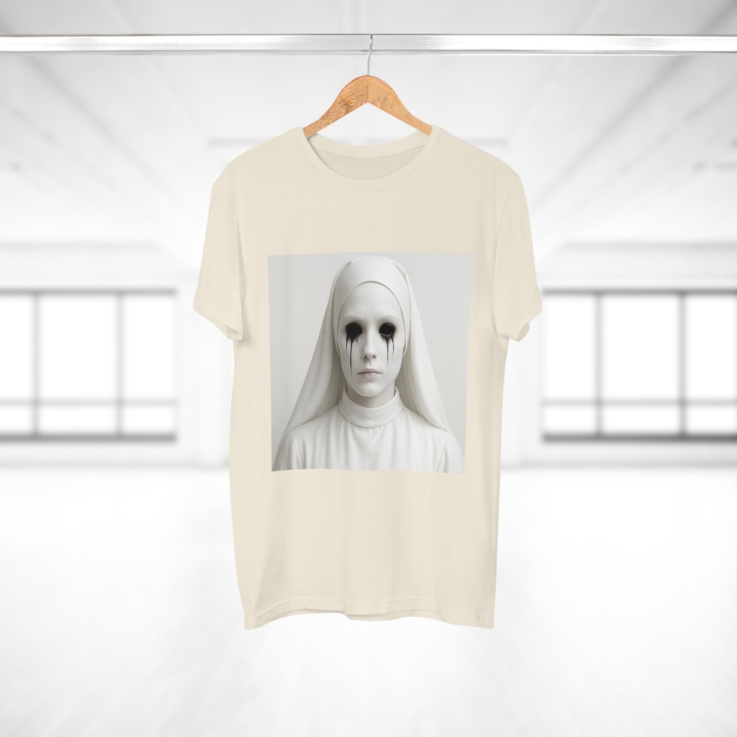 Spooky Art Tee, Unisex Graphic T-shirt, Halloween Costume, Horror Aesthetic Shirt, Creepy Vintage Look Top