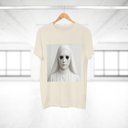 Spooky Art Tee, Unisex Graphic T-shirt, Halloween Costume, Horror Aesthetic Shirt, Creepy Vintage Look Top