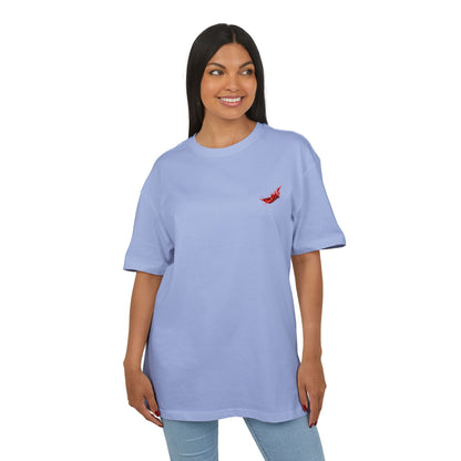 D'Stopian Oversized Unisex Tee - Edgy Graphic Art Tee for Urban Creatives