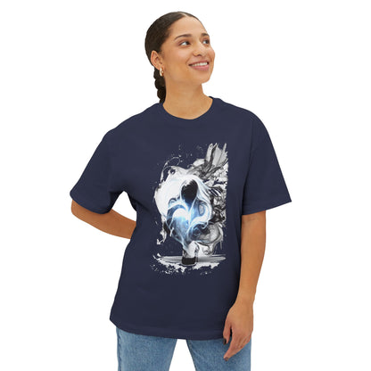 Trendy Oversized Boxy Tee, Casual Unisex T-Shirt, Comfortable Graphic Tee, Everyday Wear, Gift for Friends