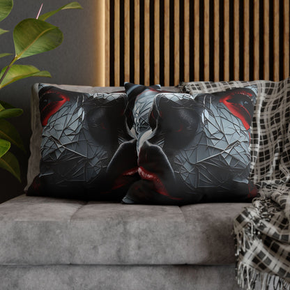 Elegant Geometric Art Pillowcase, Modern Decor, Home Accent, Gift Idea, Cozy Living Room, Abstract Art, Decorative Cushion