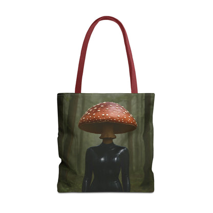 Whimsical Mushroom Tote Bag, Eco-Friendly Carryall, Gift for Nature Lovers, Unique Shopping Bag, Festival Fashion