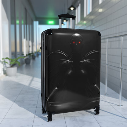 Stylish Travel Suitcase with Futuristic Design - Perfect for Adventurers