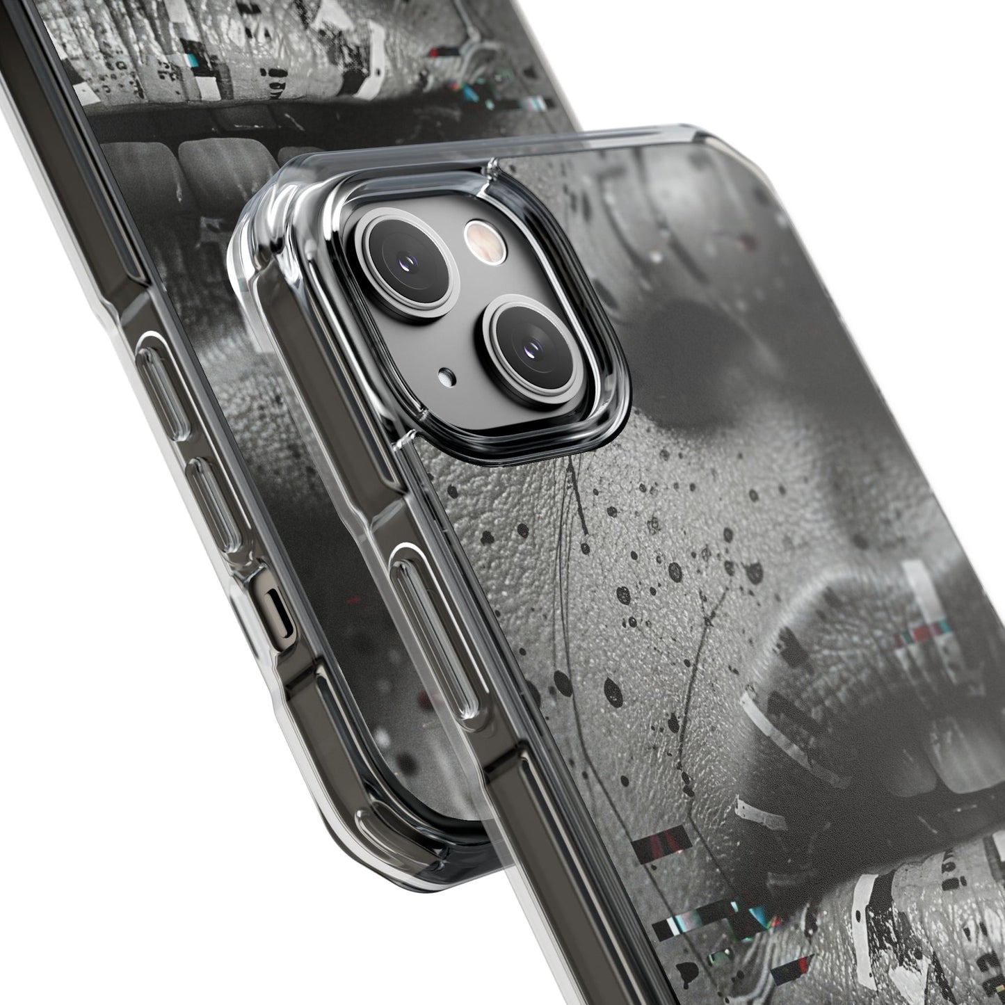 Magnetic Clear Impact Phone Case for Stylish Protection, Urban Aesthetic, Trendy Gift, Phone Accessories, Personalized Present