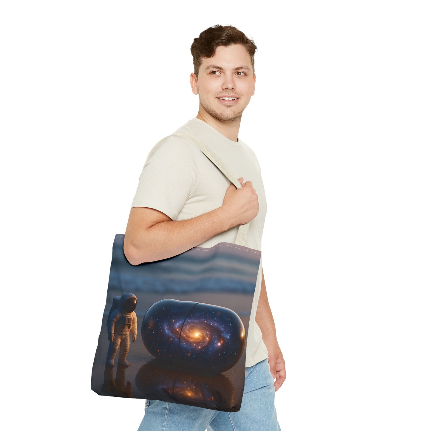 Galactic Dreams Tote Bag | Cosmic Space Design | Perfect for Astronaut Lovers, Gifts, Beach, Travel, Everyday Use