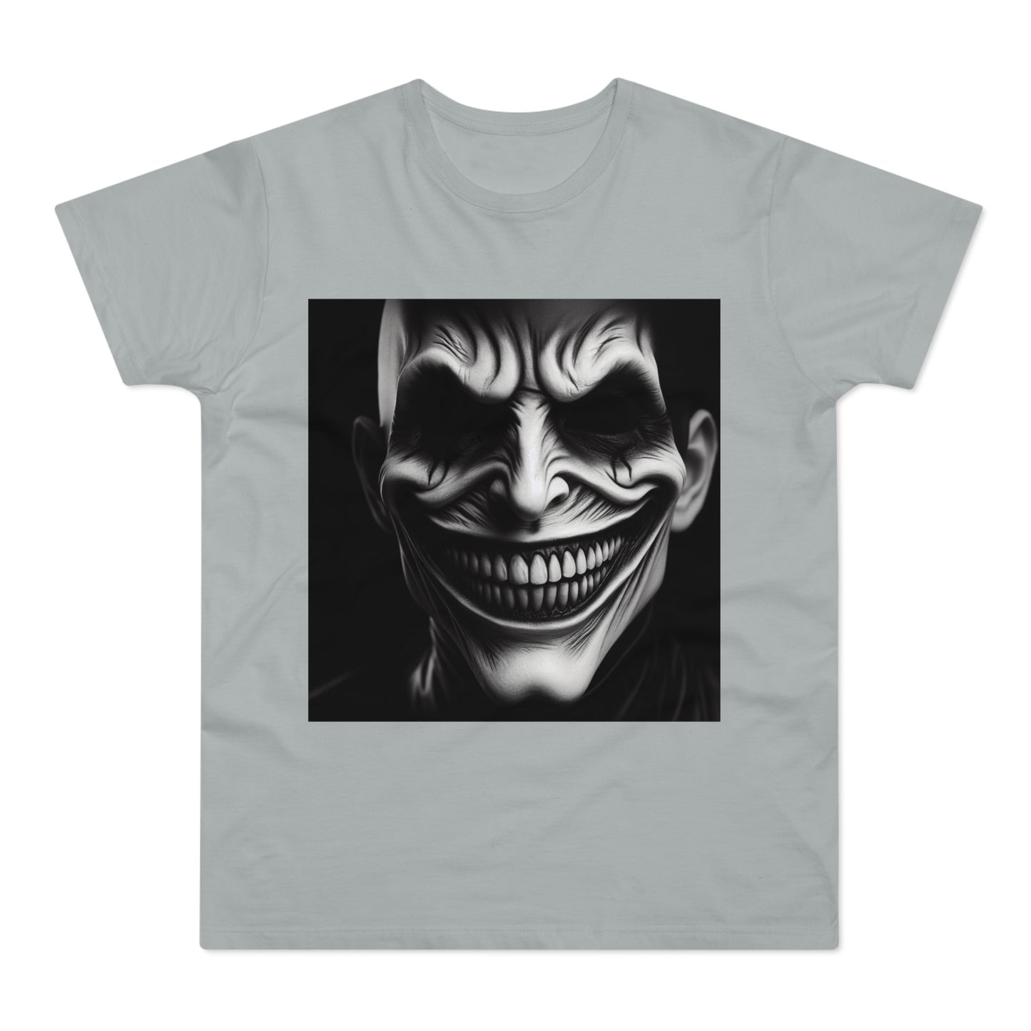 Creepy Clown Unisex T-Shirt - Unisex Graphic Tee for Halloween, Horror Fans, Costume Party, Unique Gift Idea, Spooky Apparel