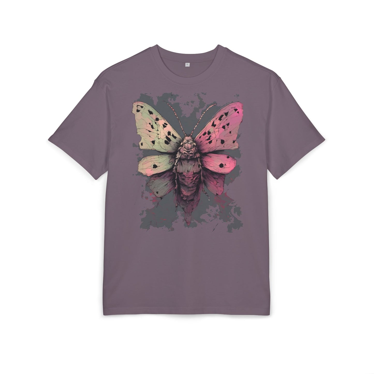 Moth Art Unisex Oversized Tee, Graphic T-Shirt, Nature Lover Gift, Everyday Wear, Summer Style