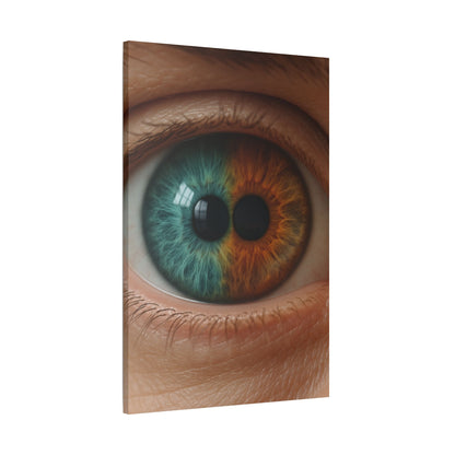 Eye Art Canvas Print, Unique Wall Decor, Home Design, Gift for Art Lovers, Modern Aesthetic, Creative Interior