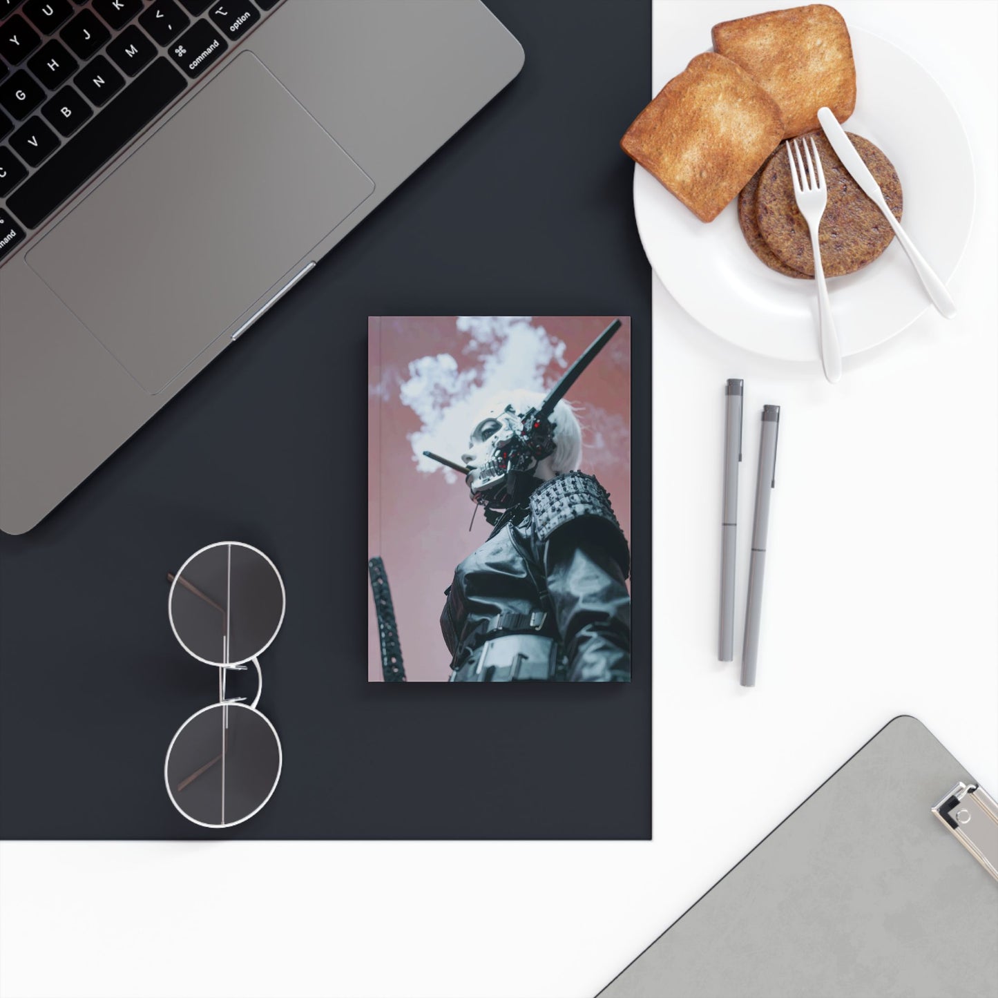 Futuristic Hard Backed Journal | Perfect for Creativity, Note-Taking, Gifts, Cosplay, and Art Enthusiasts