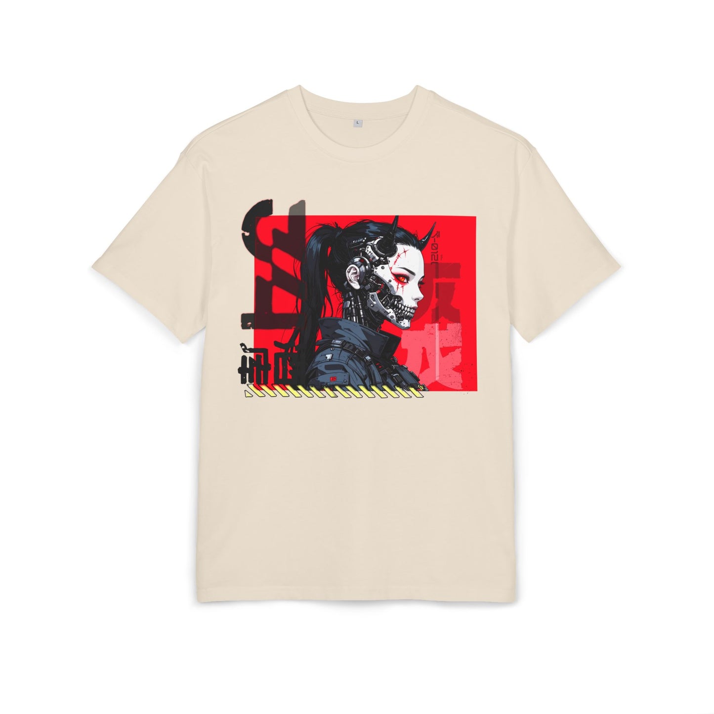 Cyber Edgy Oversize T-Shirt