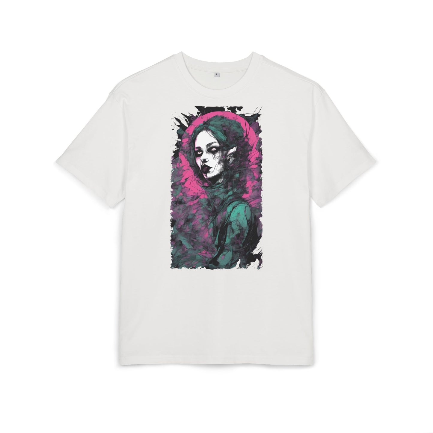 Artistic Heavy Oversize Tee, Vintage Style Shirt, Trendy Graphic Tee, Casual Streetwear, Unique Alternative Apparel