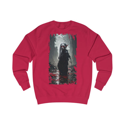 Horror-Themed Unisex Sweatshirt - Perfect for Halloween, Spooky Season, Horror Fans, Cozy Casual Wear