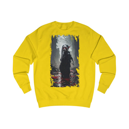 Horror-Themed Unisex Sweatshirt - Perfect for Halloween, Spooky Season, Horror Fans, Cozy Casual Wear