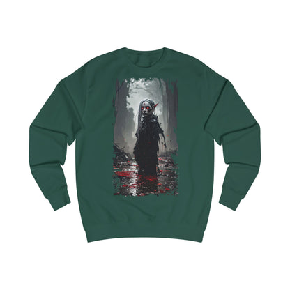 Horror-Themed Unisex Sweatshirt - Perfect for Halloween, Spooky Season, Horror Fans, Cozy Casual Wear