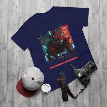 Urban Cyberpunk T-Shirt, Graphic Tee, Streetwear Shirt, Unisex Fashion, Gift for Gamers, Trendy Art Tee, Tokyo Style Apparel