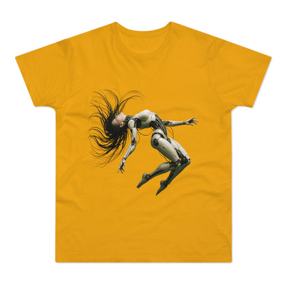 Futuristic Robot Graphic Tee for Men & Women, Tech Lover Gift, Unisex T-Shirt, Casual Wear, Unique Gift, Trendy Fashion