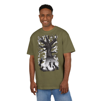 Mystical Tree Oversized Tee - Unisex Heavyweight Shirt, Nature-Inspired Fashion, Gift for Nature Lovers, Outdoor Adventure Wear, Boho [...]