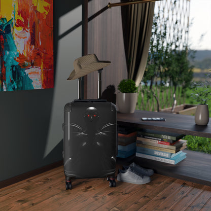 Stylish Travel Suitcase with Futuristic Design - Perfect for Adventurers