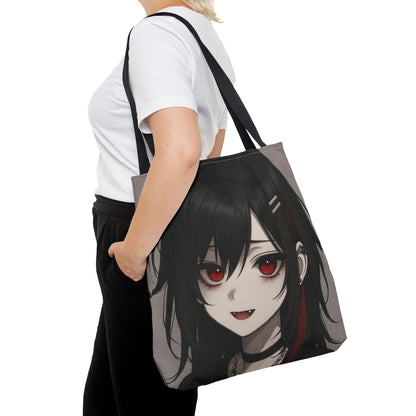 Anime-Inspired Tote Bag, Eco-Friendly Bag, Stylish Carry-All, Gift for Otaku, Fashionable Shopping Tote, Unique Artwork Bag