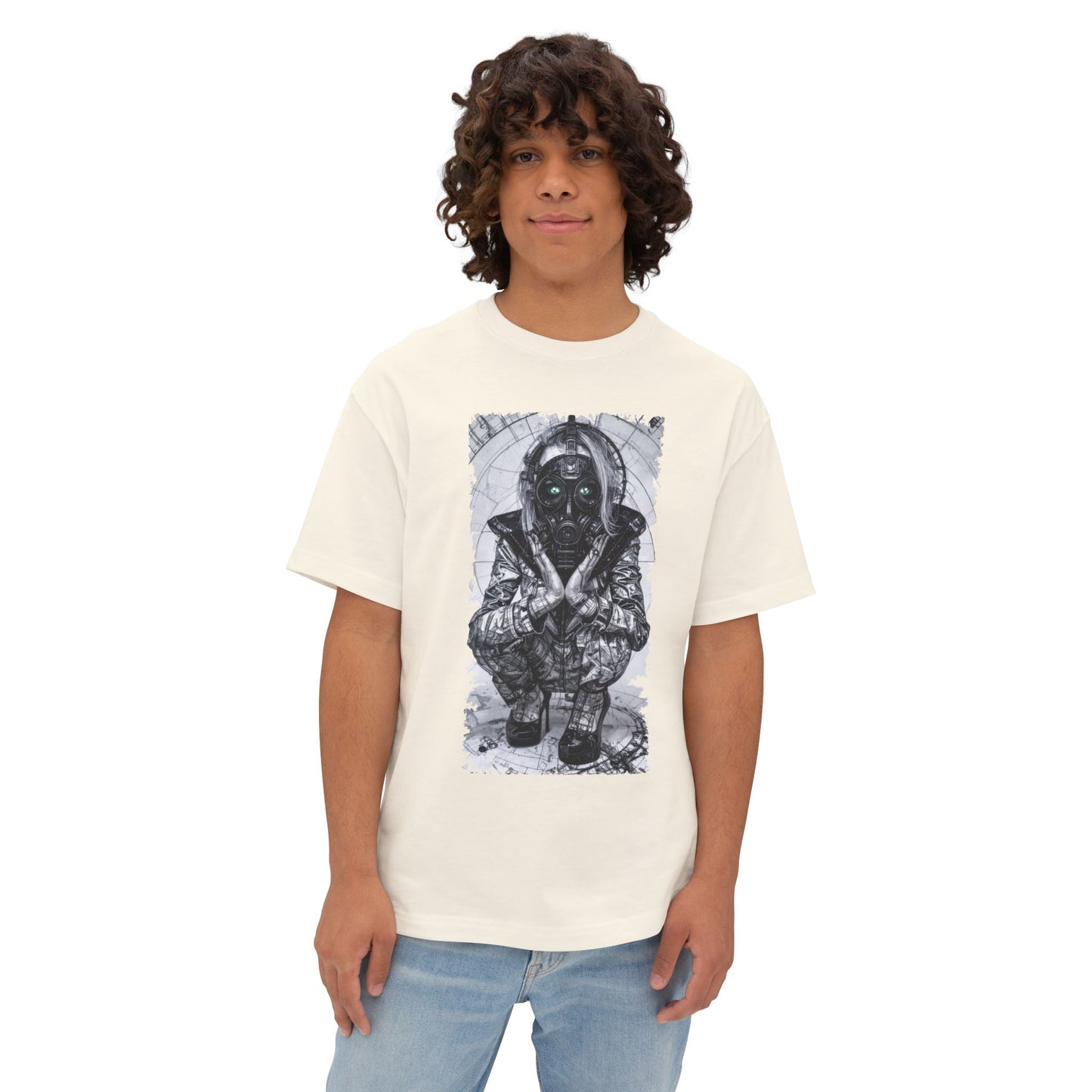 Unique Graphic Unisex Oversized Tee, Casual Streetwear, Ideal Gift for Art Lovers, Perfect for Summer Festivals, Relaxed Style