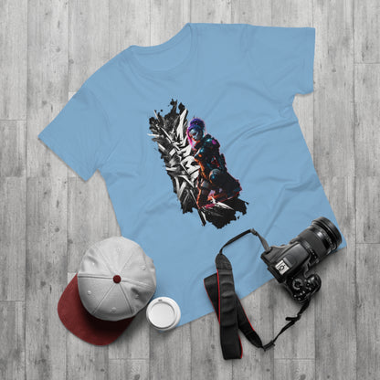 Unisex Graphic T-Shirt Featuring Bold Illustration, Streetwear Style Tee, Trendy Casual Wear, Perfect Gift for Graphic Art Lovers