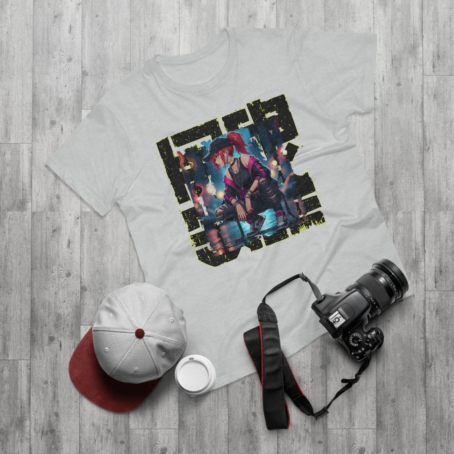 Trendy Graphic Tee for Men & Women, Urban Style Shirt, Casual Wear, Gift for Gamer, Streetwear Apparel