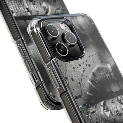 Magnetic Clear Impact Phone Case for Stylish Protection, Urban Aesthetic, Trendy Gift, Phone Accessories, Personalized Present