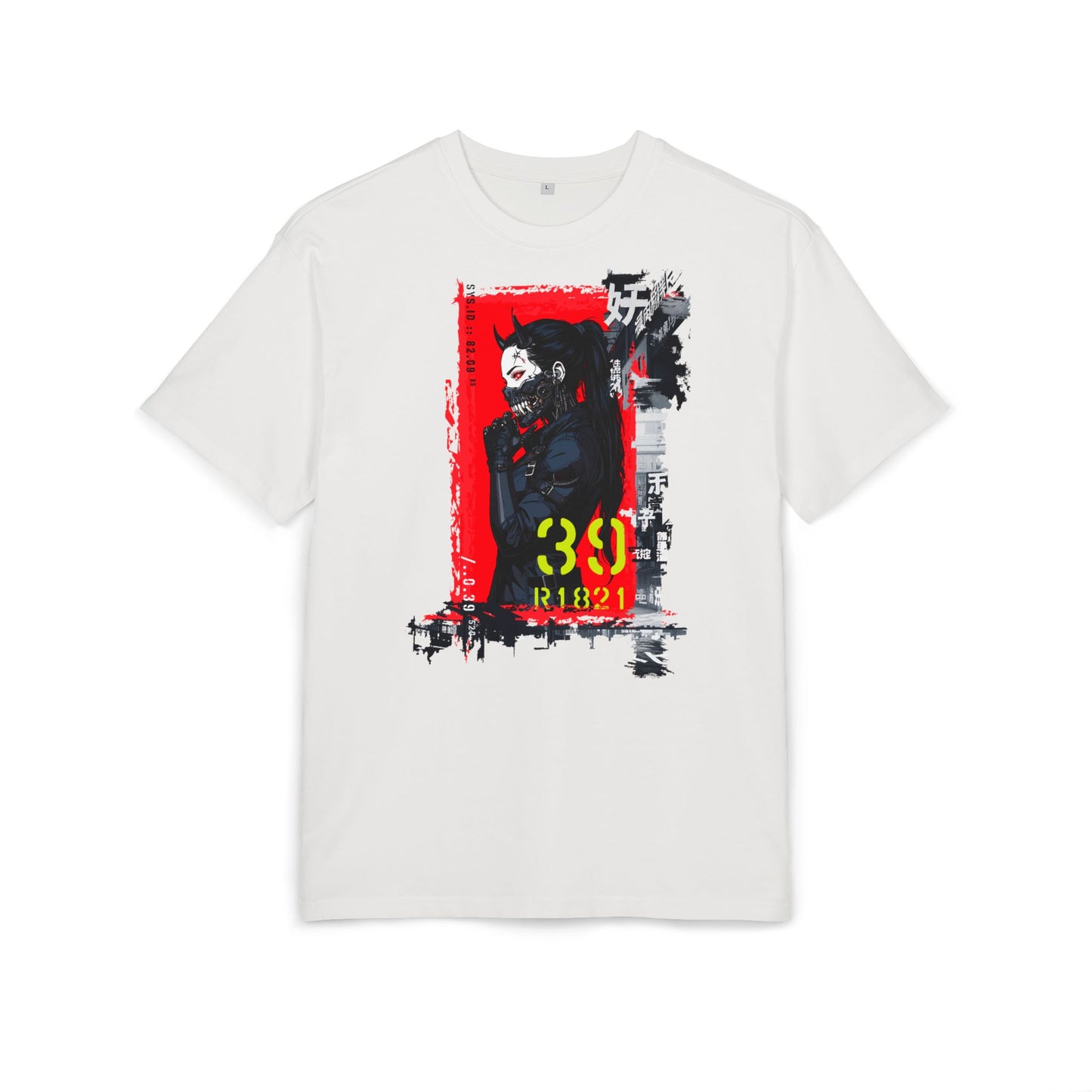 Artistic Oversize Tee featuring Bold Graphic Design, Unisex Heavyweight T-Shirt