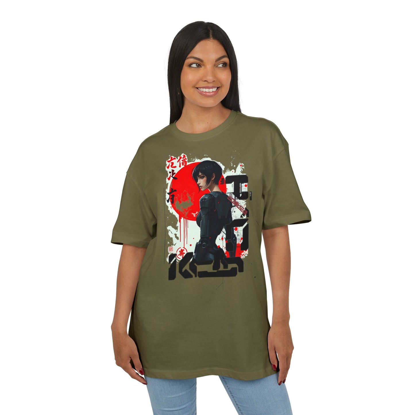 Unisex Oversized Graphic Tee with Anime Design, Casual Streetwear, Perfect for Everyday Wear, Gift for Anime Fans, Cosplay, Summer Style
