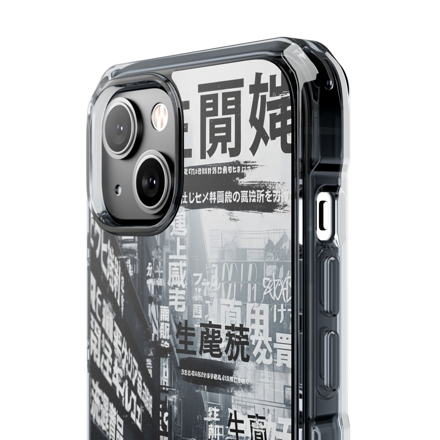 Stylish Magnetic Clear Impact Cases, Phone Protection, Urban Aesthetic, Gift for Tech Lovers, Summer Vibes, Trendy Accessories