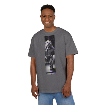 Unisex Oversized Graphic Tee - Edgy Gothic Design