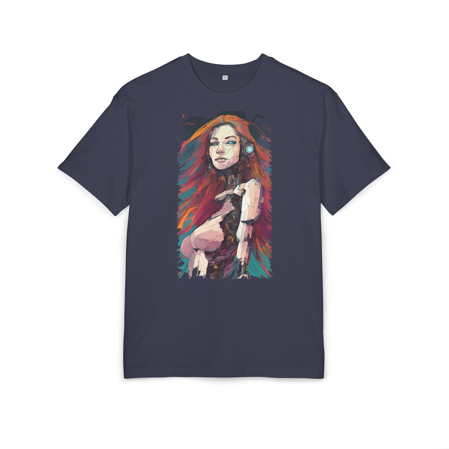 Artistic Oversize Tee - Vibrant Graphic Shirt, Casual Streetwear, Unique Gift for Art Lovers, Everyday Wear, Graphic Tee