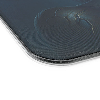 LED Gaming Mouse Pad with Wireless Charging - Game Over Design, Computer Accessory, Gamer Gift, Desk Decor, LED Light Pad, Gaming Desk