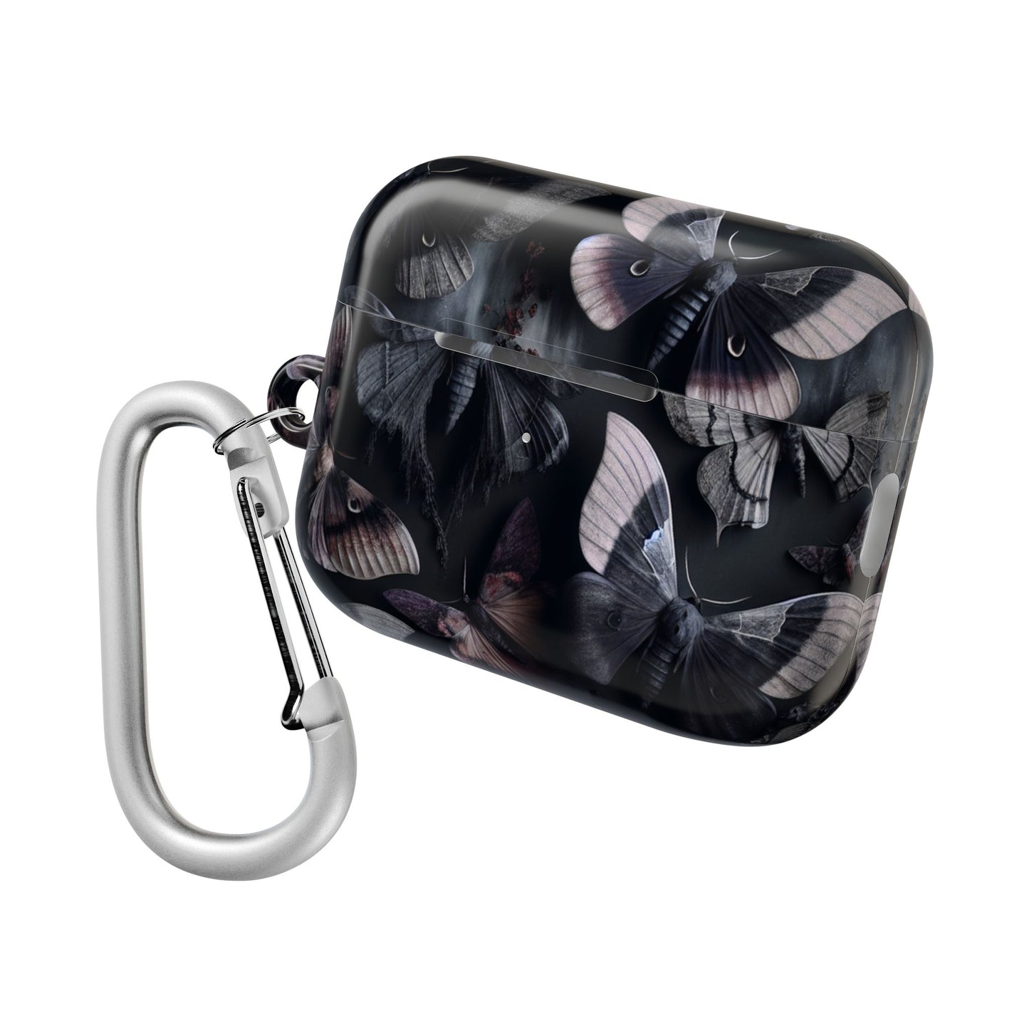 Dark Moths Gothic AirPod Cases, Stylish Protection, Gift for Music Lovers, Trendy Accessories, Unique Designs for Any Occasion