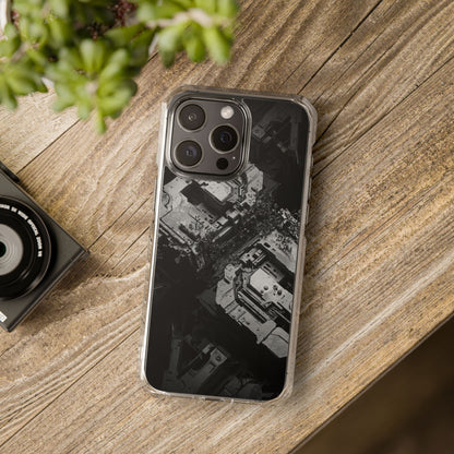 Stylish Magnetic Clear Impact Cases for iPhone, Heavy-Duty Protection, Customized Cases, Tech Lover Gift, Trendy Phone Accessories