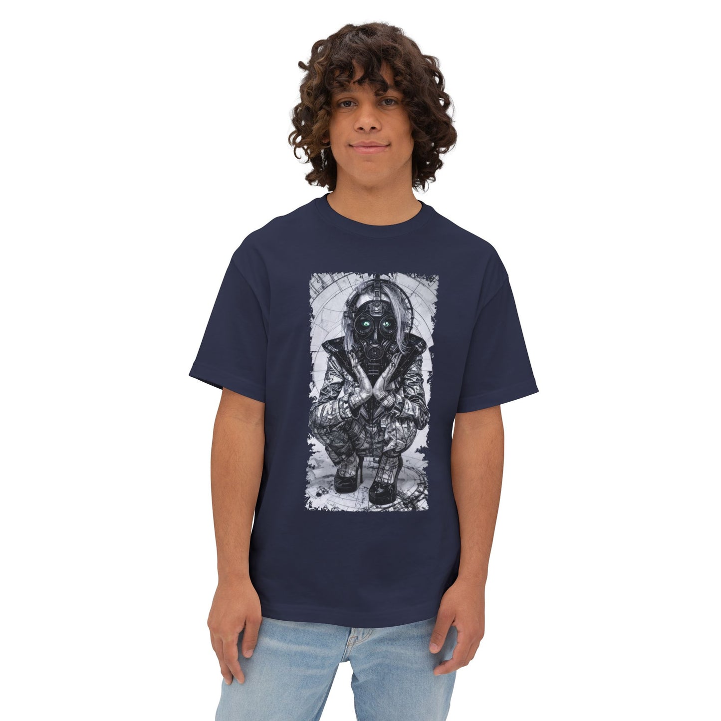 Unique Graphic Unisex Oversized Tee, Casual Streetwear, Ideal Gift for Art Lovers, Perfect for Summer Festivals, Relaxed Style