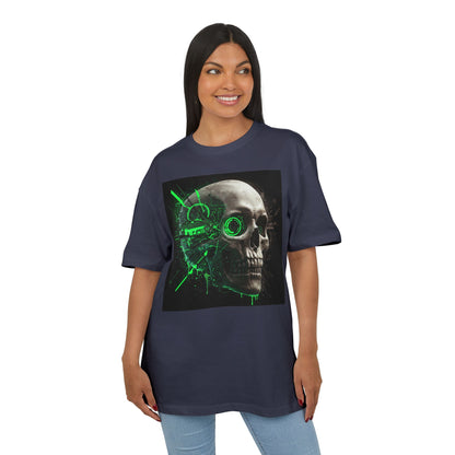 Edgy Graphic Oversize Tee | Skull Design | Streetwear Style, Casual Outfit, Music Festival Essential, Unique Gift, Unisex Apparel