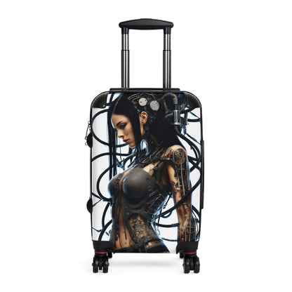 Travel Suitcase - Stylish Cyber Design for Adventurers