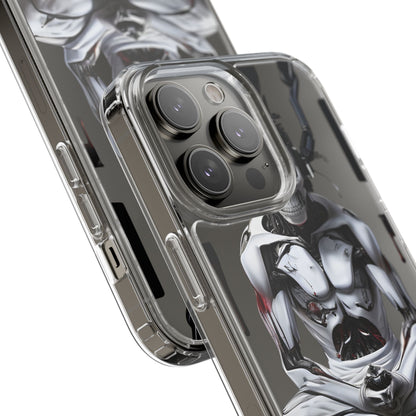 Clear Phone Cases with Cyber Design