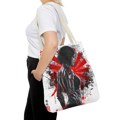 Futuristic Anime Tote Bag - Stylish, Unique, and Perfect for Everyday Use, Gifts for Anime Fans, Shopping, Beach, and Gym