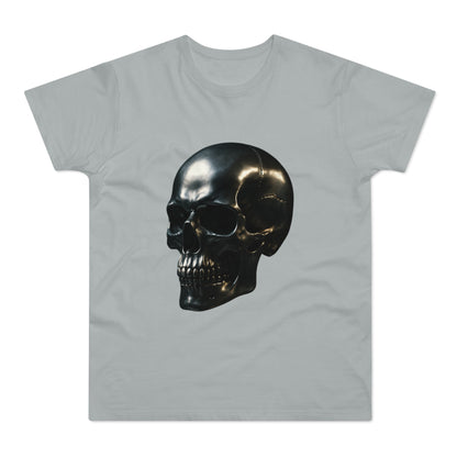 Gothic Skull Unisex T-Shirt, Edgy Graphic Tee, Halloween Apparel, Men's Casual Wear, Gift for Him