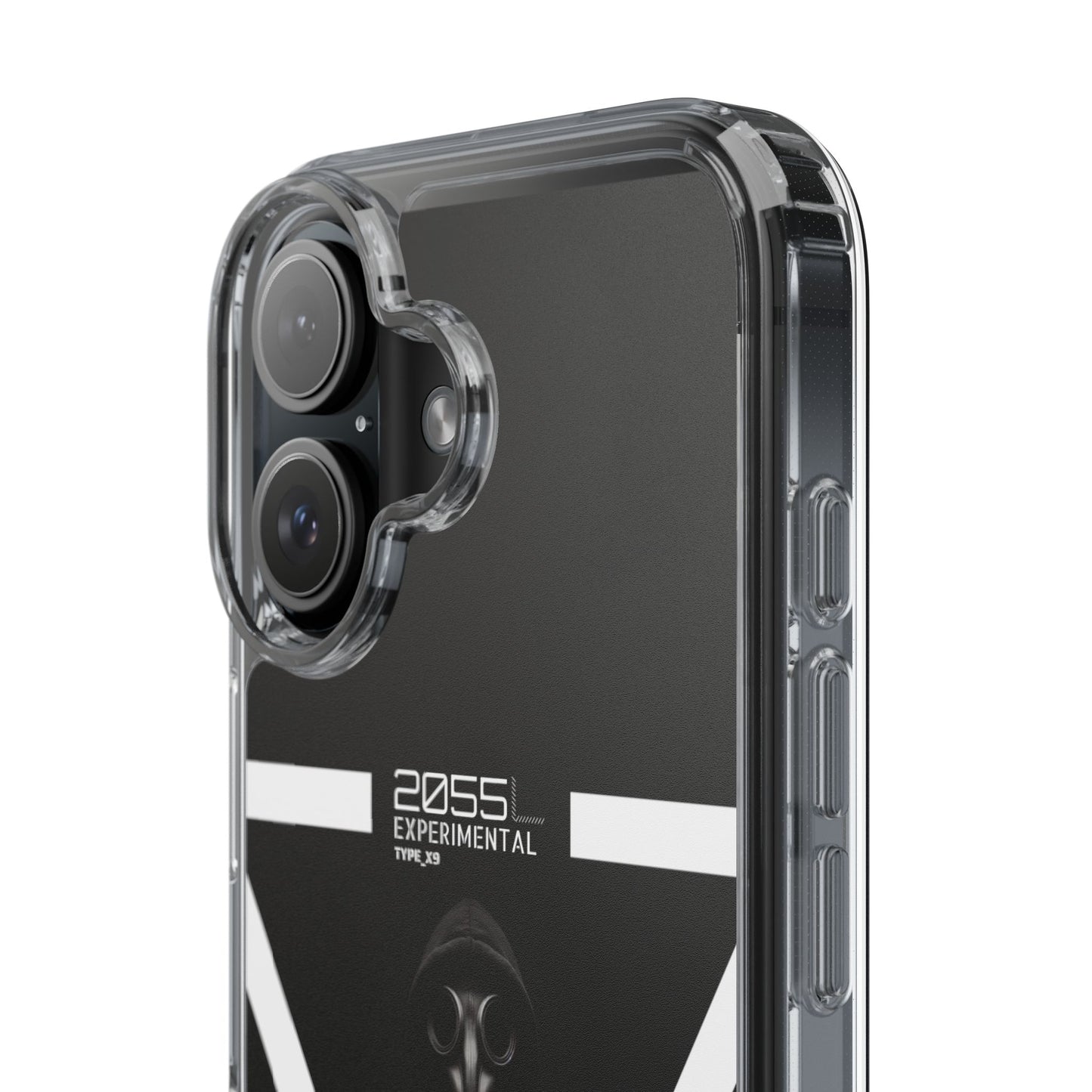 Clear Phone Case - Cyber Design Print
