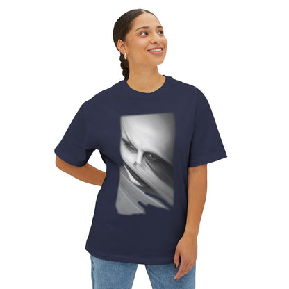 Artistic Unisex Oversized Tee, Trendy Streetwear Top, Graphic Tee for Casual Wear, Aesthetic Gift for Art Lovers, Fashion Statement Shirt