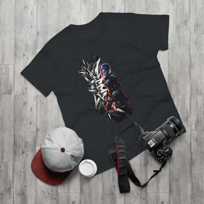 Unisex Graphic T-Shirt Featuring Bold Illustration, Streetwear Style Tee, Trendy Casual Wear, Perfect Gift for Graphic Art Lovers