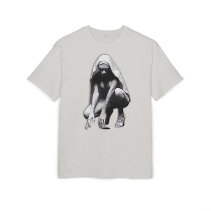 Urban Style Unisex Heavy Oversize Tee with Edgy Design